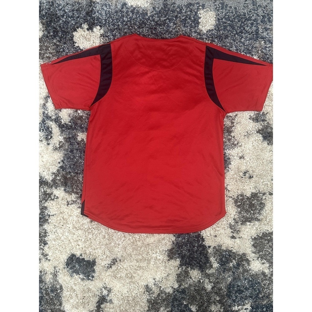St Louis Cardinals Jersey Boys Large MLB Baseball True Fan Button Up Shirt - Picture 4 of 8